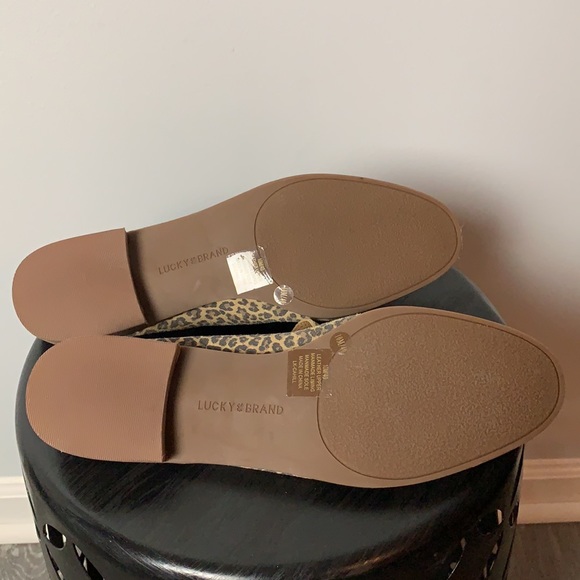 LUCKY BRAND Cahill Leopard Print Loafers 10M - Picture 7 of 9